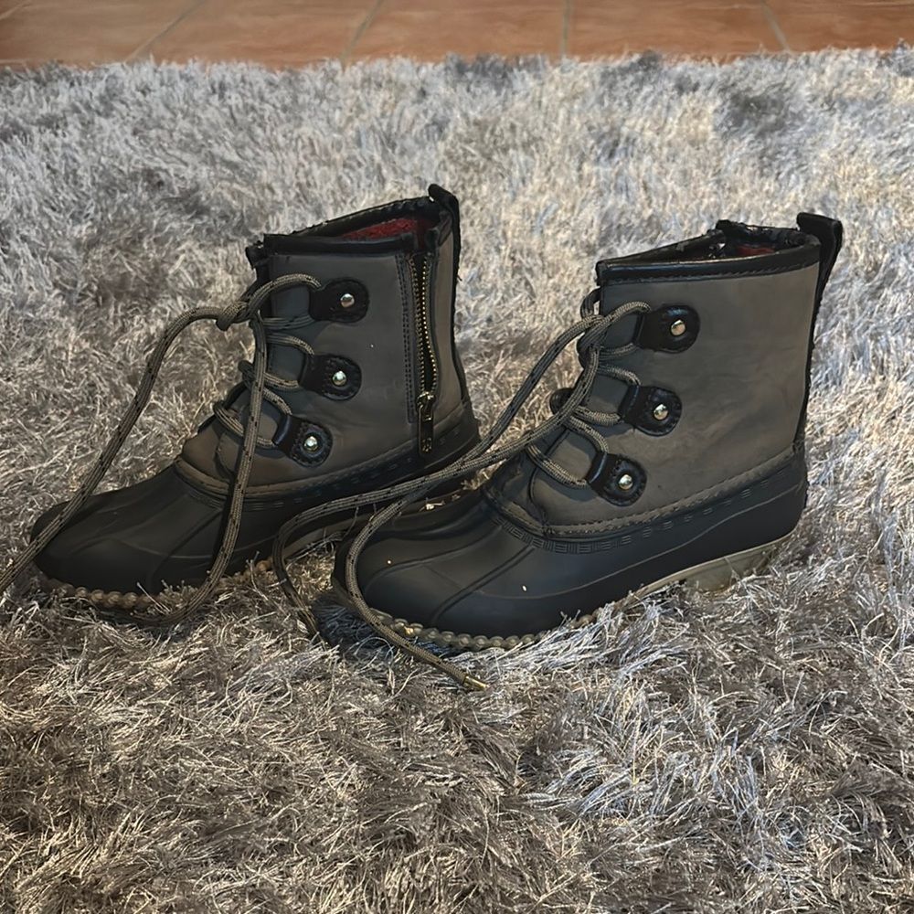 Tommy Hilfiger Black Winter & Rain Boots